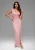 Ombre Avondjurk  rosa