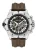 POLICE Analoog horloge ‘Electrical’  bruin / zilver