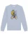 Watapparel Sweatshirt ‘ Banana Rider ‘  lichtblauw / gemengde kleuren