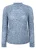 Tramontana Velvet Stretch Lace Top C35-22-401 T-shirt Lange Mouw 005002-moodyblue