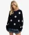 Trui met Polkadot Relaxed Pasvorm Blue