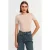 Dames Slim Fit Ronde Hals T-Shirt