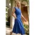 TRENDYOLMİLLA Dames Donkerblauw Effen Midi Mouwloos Skater Jurken