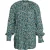 River Woods Frounced Collar Ls Shirt Green
