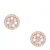 Fossil oorbellen JF02906791 roségoudkleurig