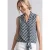 Blousetop met bowlingkraag en knoop