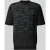 BOSS Green regular fit T-shirt van viscosemix model ‘KN_Globe TS’