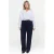 Fox Factor Plus Size wide leg jeans – donkerblauw