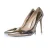 Gianvito Rossi, gespiegeld leren pumps in goud