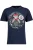 RAGMAN T-Shirt ronde hals jeans/blauw, Bedrukt