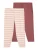 MINYMO Leggings  lichtbeige / rosa / bourgogne