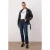 TRENDYOLMİLLA Dames Donkerblauw Effen Recht Hoge taille Jeans