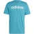 Adidas Heren essentials linear geborduurd logo single jersey t-shirt