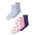 NAME IT MINI sokken met print – roze/meerkleurig (set van 5)