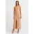 Strapless Aansluitende Midi-jurk met Splits