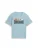 TOM TAILOR Shirt  lichtblauw / bruin / zwart / wit