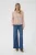 Blouse met lange mouwen Straight fit Sepia Rose