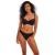 Freya voorgevormde crochet beugel bikinitop Nomad zwart