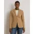 Lauren Ralph Lauren getailleerde blazer beige