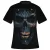 T-shirt Spiral Black Gold