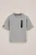 Salty Dog – Jongens T-shirt met rits – Oversized – Lichtgrijs – Katoen –