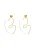 usha WHITE LABEL Oorbellen  goud