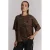 Alix the Label T-shirt met dierenprint – bruin