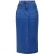 French Connection Denim Midi Back Split Skirt Vintage
