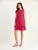 Bianco Lucci Jurk  magenta