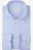 Profuomo Overhemd blauw, Effen