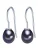 Valero Pearls Oorbellen  antraciet / zilver