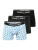 Urban Classics Boxershorts  lichtblauw / antraciet / rosa / zwart