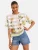 Lipsy Shirt  sand / citroen / lichtgroen / wit