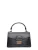 Roberta M Zwart Rundleer Tas