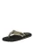 QUIKSILVER Teenslippers ‘MONKEY ABYSS’  bruin / groen / zwart