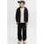 JACK & JONES JUNIOR sweatvest – zwart
