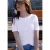 Street One Studio Dames Basic Shirt met geribde textuur in Wit