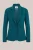 WE Fashion – Dames getailleerde jersey blazer met stretch – Zeegroen – Viscose –