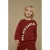 Sturdy sweater donkerrood