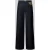 Only wide fit jeans met geruit detail