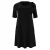 YOEK midi jurk zwart