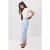 TRENDYOLMİLLA Dames Blauw Geruit Midi Bodycon Kokerrok- rok Rokken