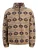 JACK & JONES Trui ‘Diamond’  donkerbeige / donkerblauw / donkergeel / grasgroen