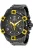 Invicta Jason Taylor 51294 Herenhorloge – Quartz Uurwerk – Roestvrij Staal met Zwarte Wijzerplaat – 50 mm