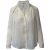 Ba&sh blouse met textuur in wit polyester