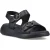 Hush Puppies Alison Leren Dames Zwarte Sandalen