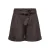 ONLY high waist regular fit short met linnen – bruin