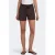 ONLY high waist regular fit short met linnen – bruin
