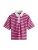 Next Shirt  donkerbruin / lichtroze / wit