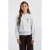 America Today sweater met studs en backprint – grijs
